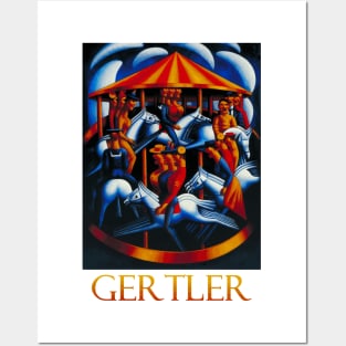 Merry-Go-Round (1916) by Mark Gertler Posters and Art